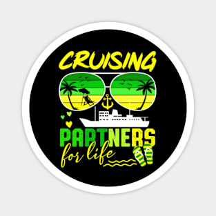 Cruising Partners For Life Matching Couple Magnet